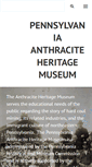 Mobile Screenshot of anthracitemuseum.org